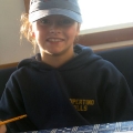 Raime writing her story